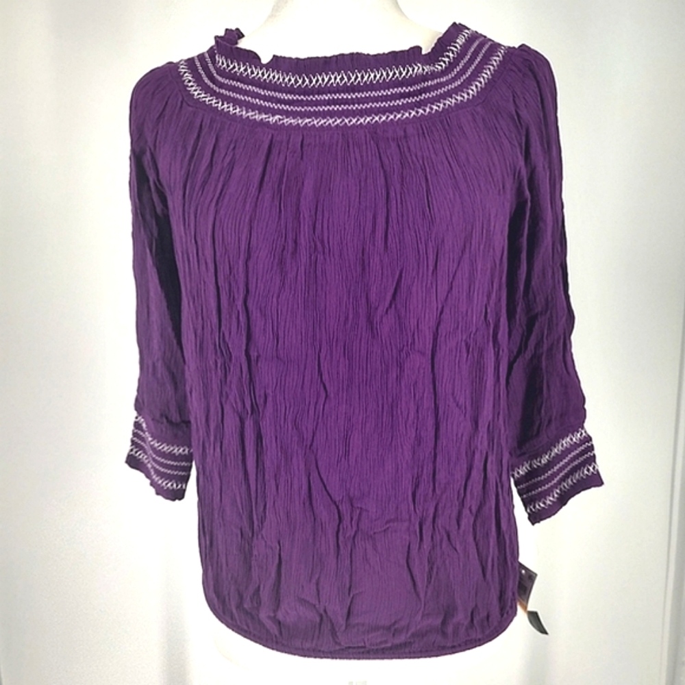 Purple Paradise Top Size Small